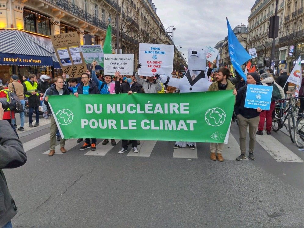 Nous étions à la marche Look Up !