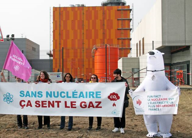 Landivisiau : Manifestation contre la centrale à gaz